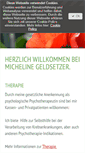 Mobile Screenshot of michelinegeldsetzer.de